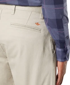 Dockers Alpha schmale Khaki-Hose aus elastischem Twill