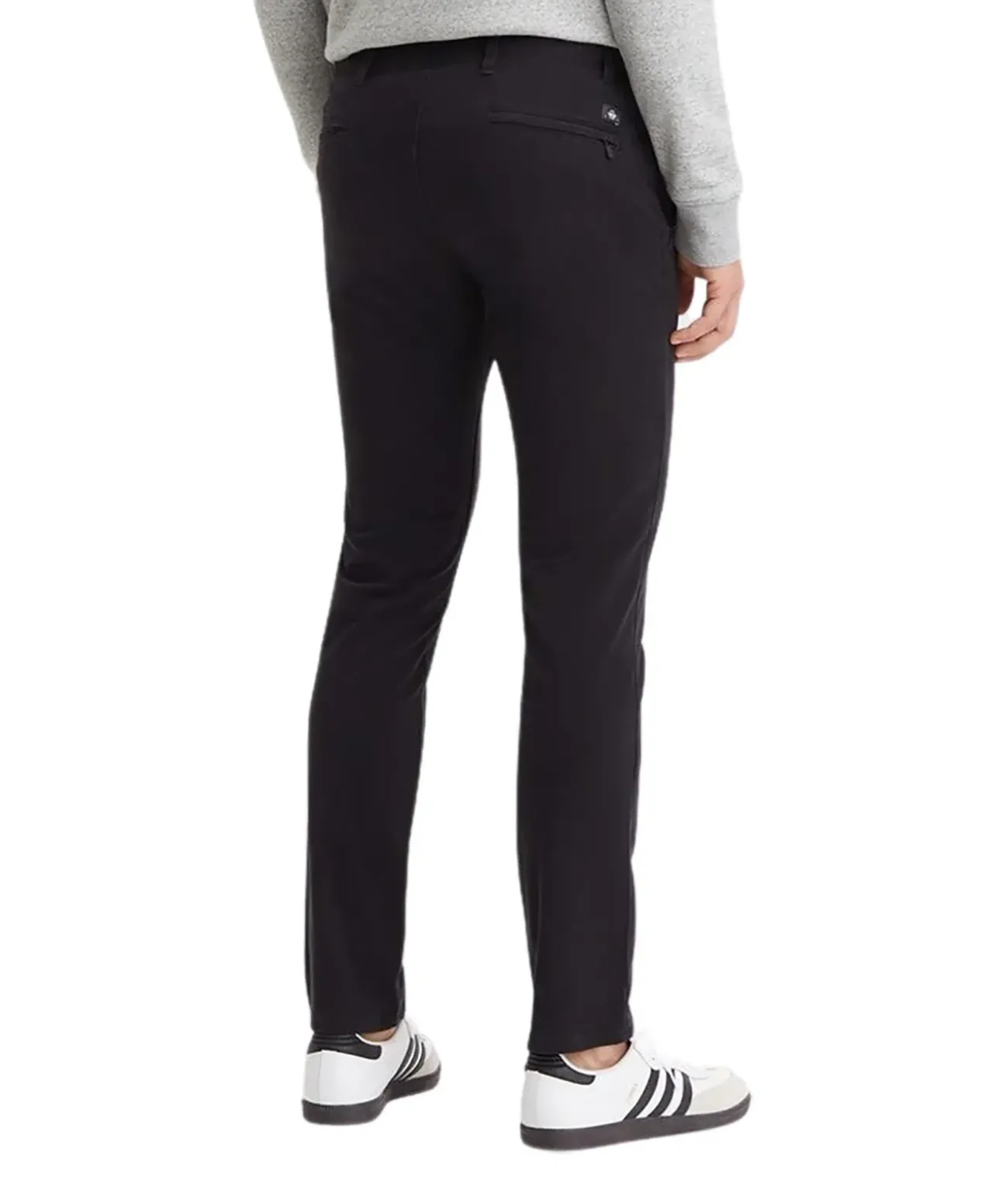 Dockers Alpha Skinny Chinohose aus Stretch Twill in Schwarz