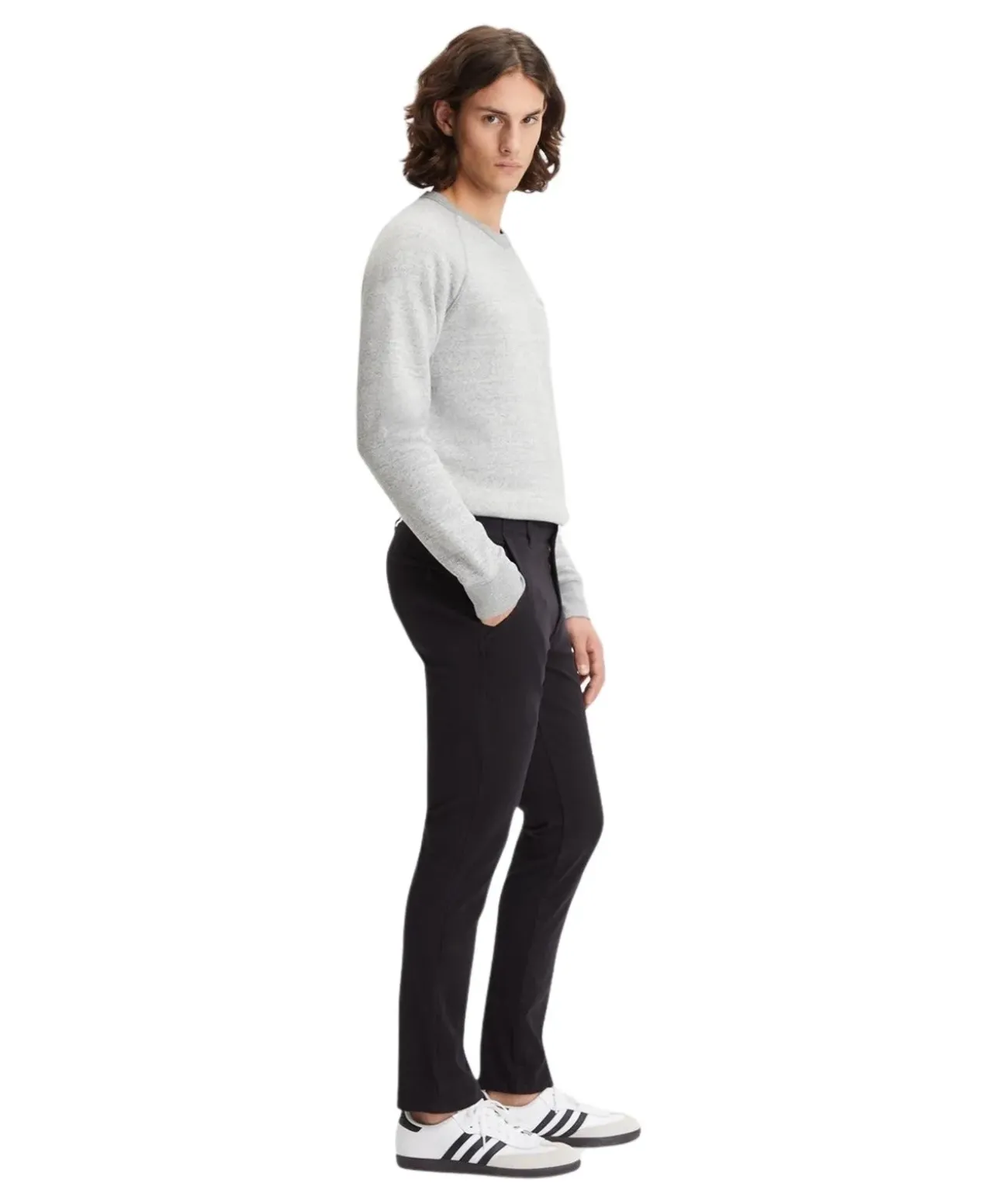 Dockers Alpha Skinny Chinohose aus Stretch Twill in Schwarz