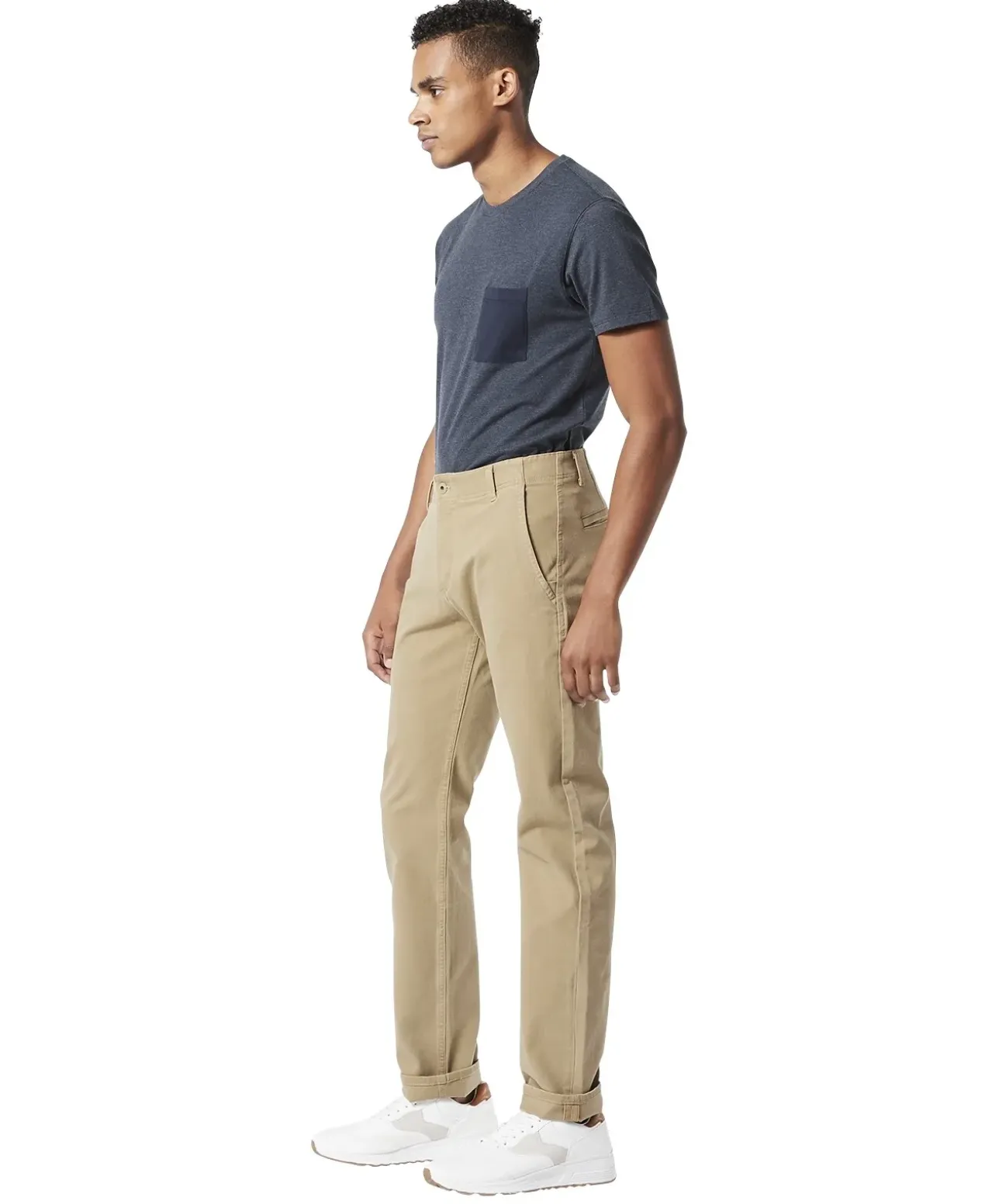 Dockers Chino Alpha Slim Smart 360 Flex in Khaki