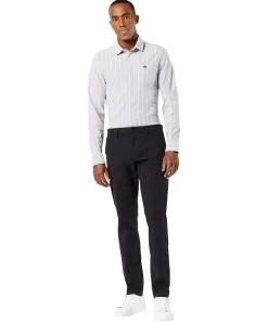 Dockers Chino Hose Alpha mit Tapered fit in schwarz