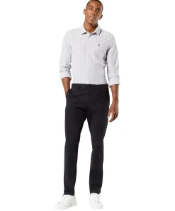 Dockers Chino Hose Alpha mit Tapered fit in schwarz