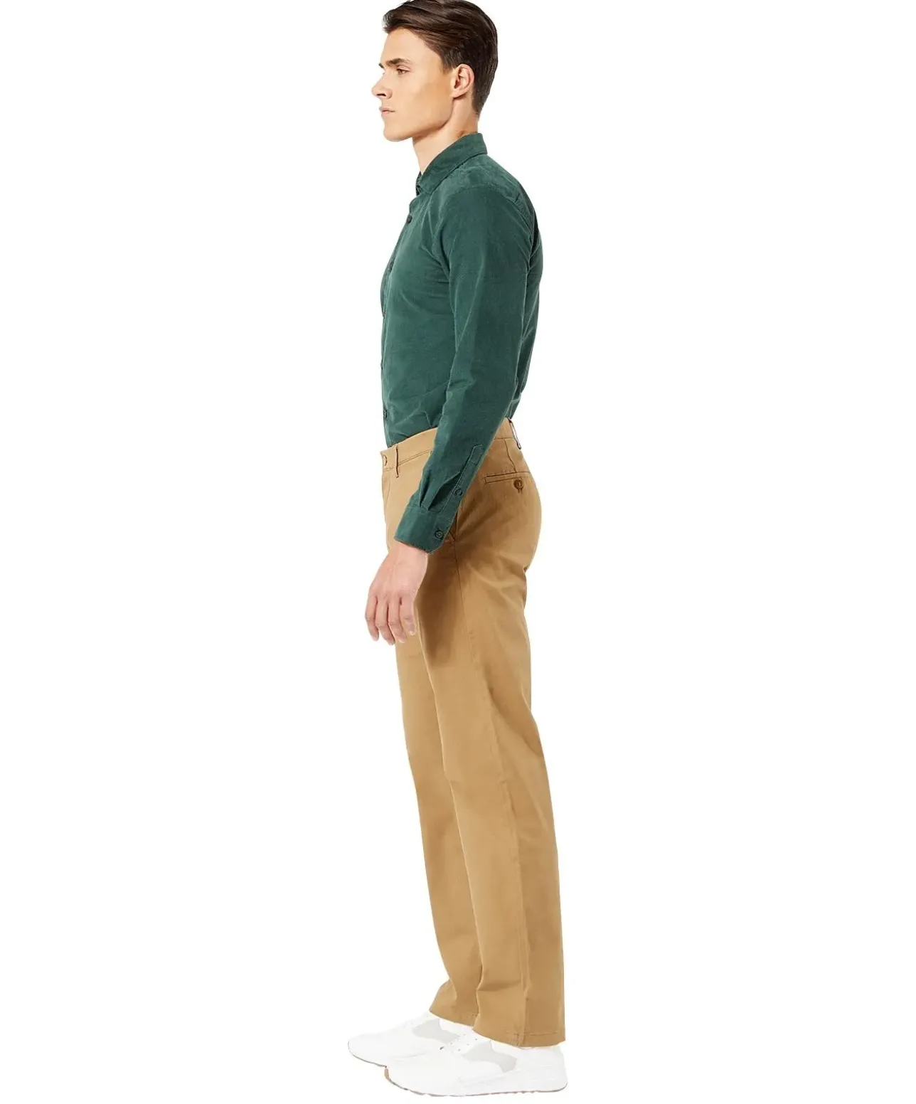 Dockers Chino Hose im Straight Fit aus flexiblem Twill