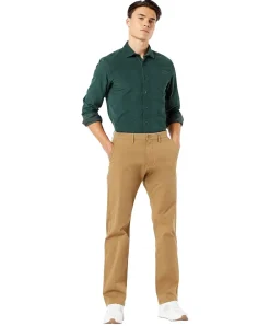 Dockers Chino Hose im Straight Fit aus flexiblem Twill