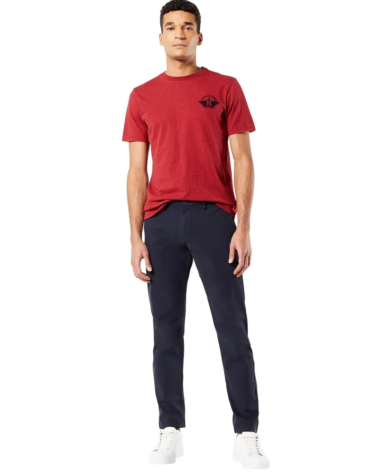 Dockers Chino Hose Tapered Fit Alpha in Navy