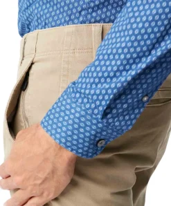 Dockers Chinohose Alpha in beige und flexiblen Hosenbund