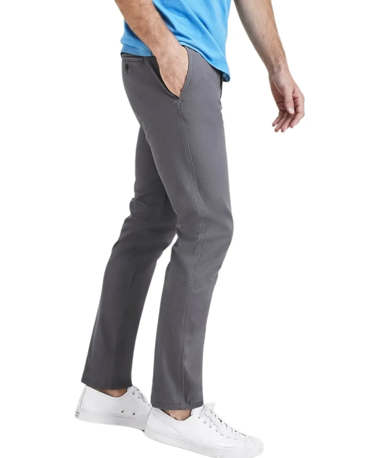 Dockers Chinohose Original Skinny Fit mit Mittelgrau