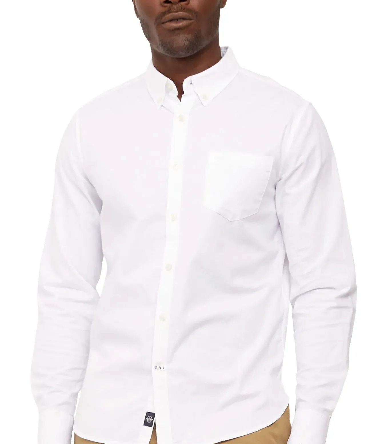 Dockers Hemd Stretch Oxford in eleganten Weiß