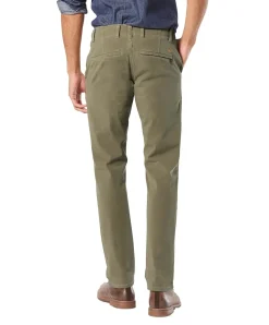Dockers Herren Chino Alpha Smart 360 Flex in Olive