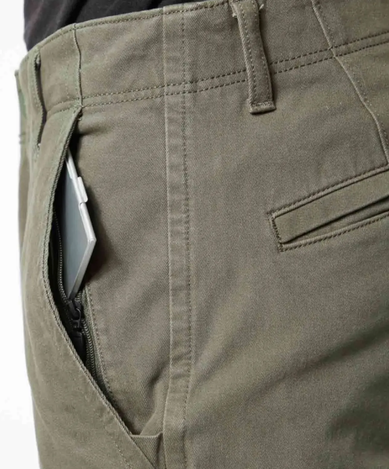 Dockers Herren Chino Alpha Smart 360 Flex in Olive
