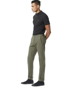 Dockers Herren Chino Alpha Smart 360 Flex in Olive