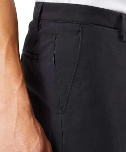 Dockers Herren Chino Straight Fit aus schwarzem Twill