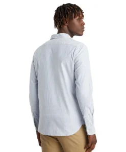 Dockers Herren Hemd Oxford Stretch mit dezenten Streifen