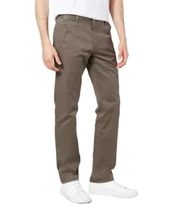 Dockers Hose Alpha Slim Tarped in Dark Pebble