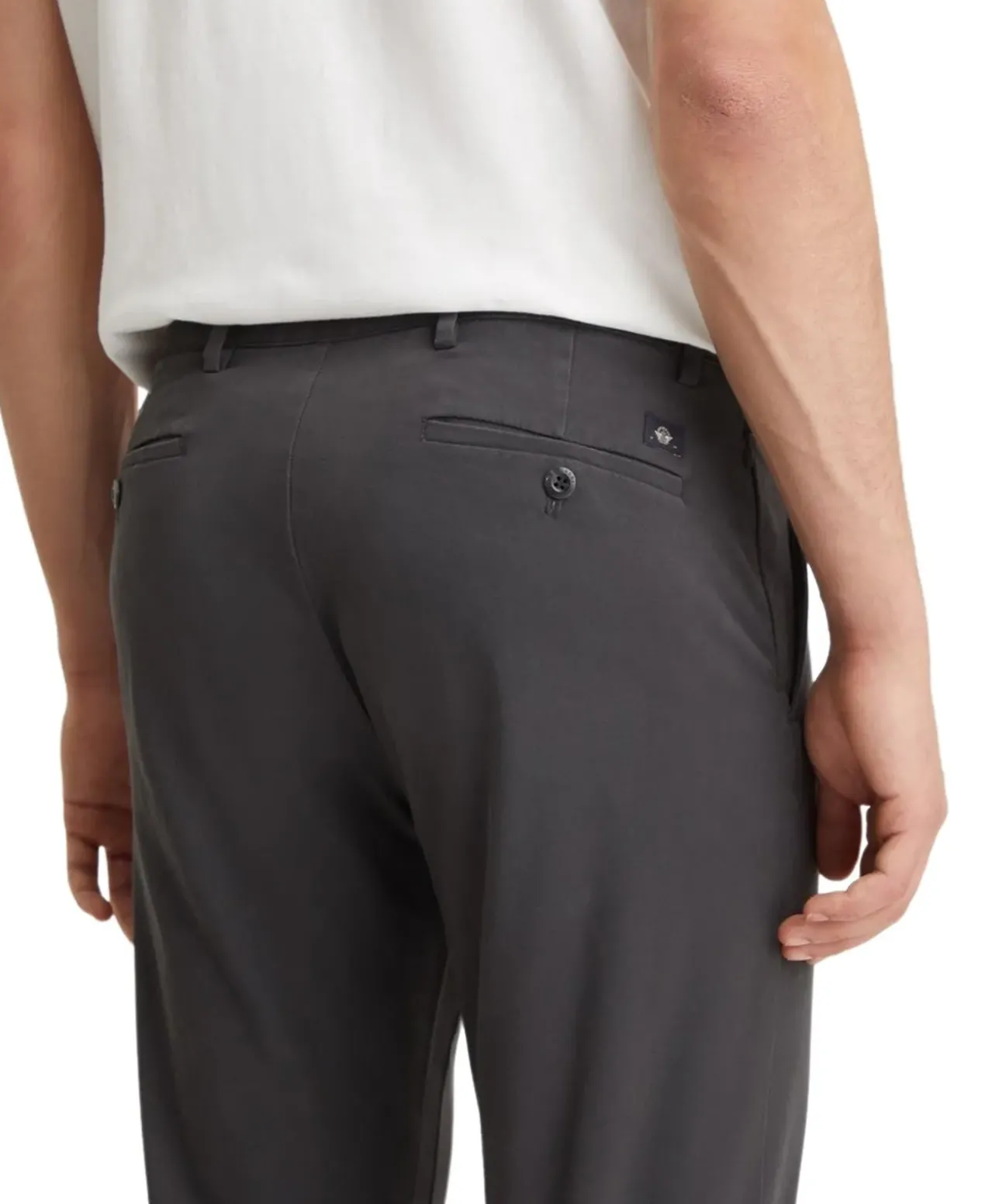 Dockers Slim Fit Hose in grauer Chino-Form