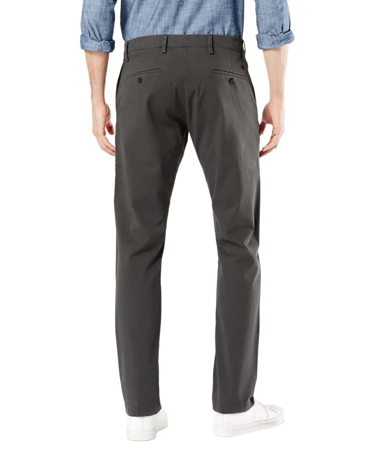 Dockers Smart 360 Flex Chino Alpha in grauen Twill