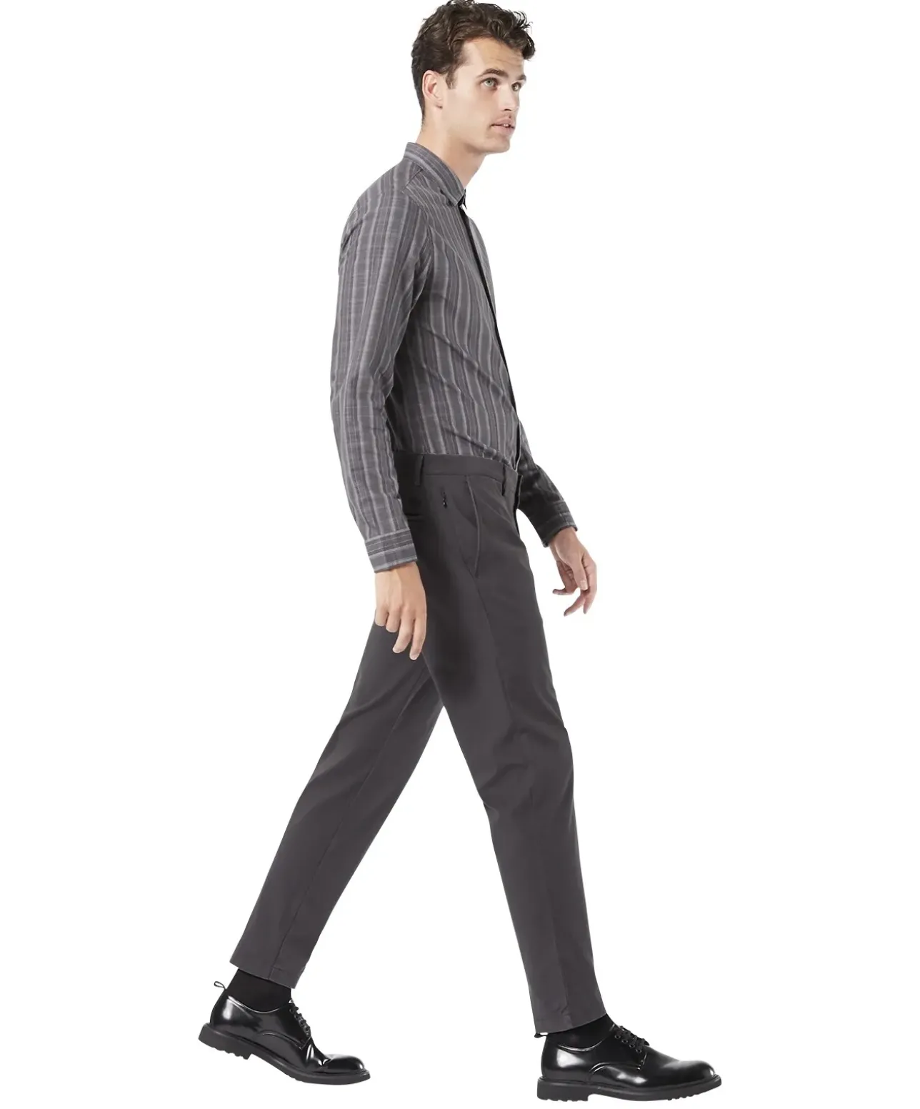 Dockers Smart 360 Flex Chino Alpha in grauen Twill