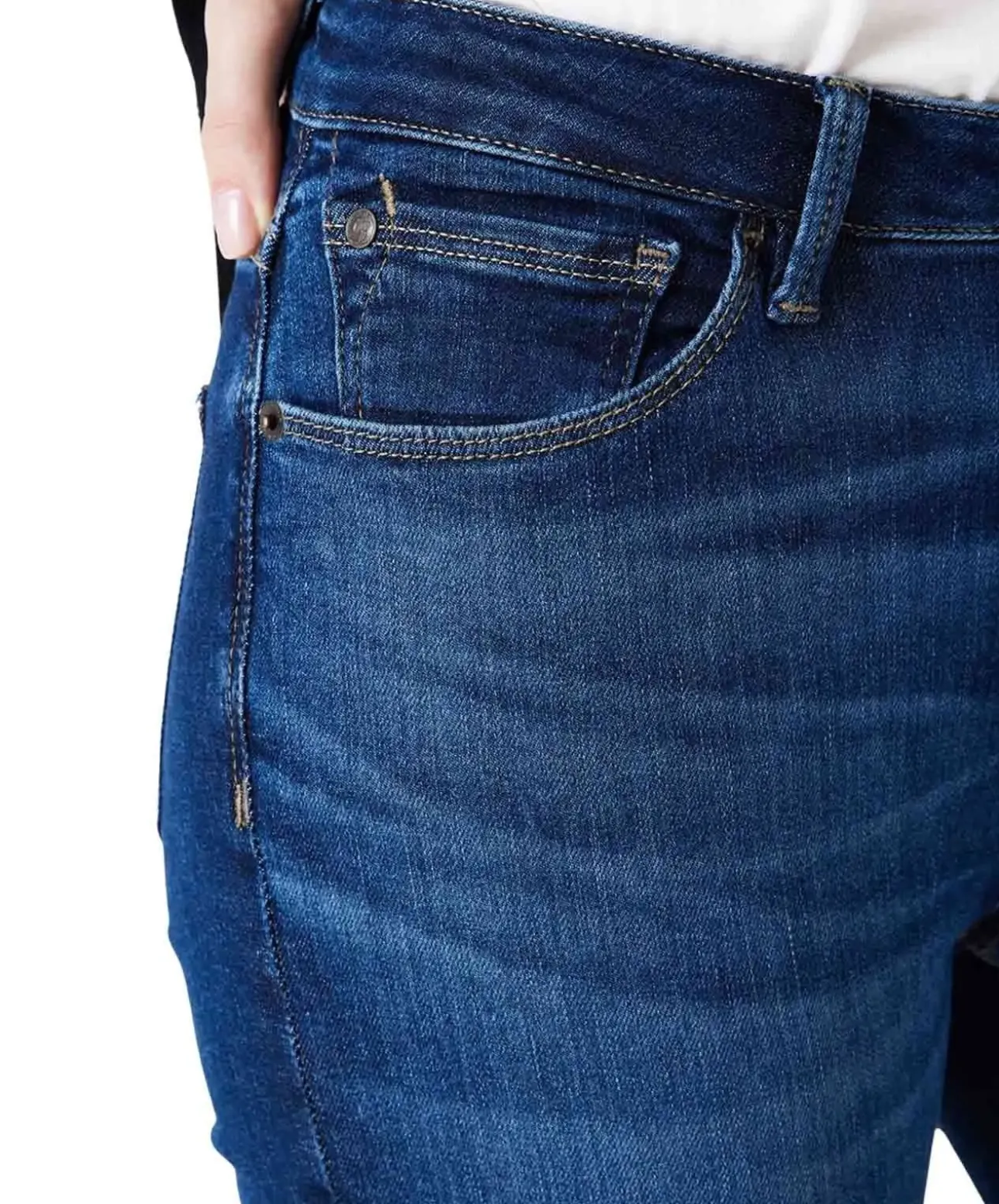 Garcia Celia 248 Jeans Straight Fit in Dunkelblau