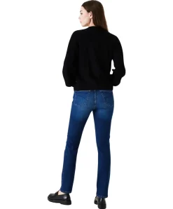 Garcia Celia 248 Jeans Straight Fit in Dunkelblau