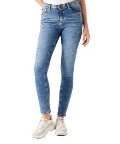 Garcia Celia Jeans mit hoher Taille in Vintage Used