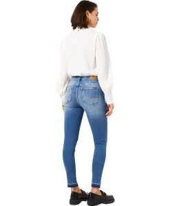 Garcia Celia Jeans Slim Fit in blauer Vintage Waschung