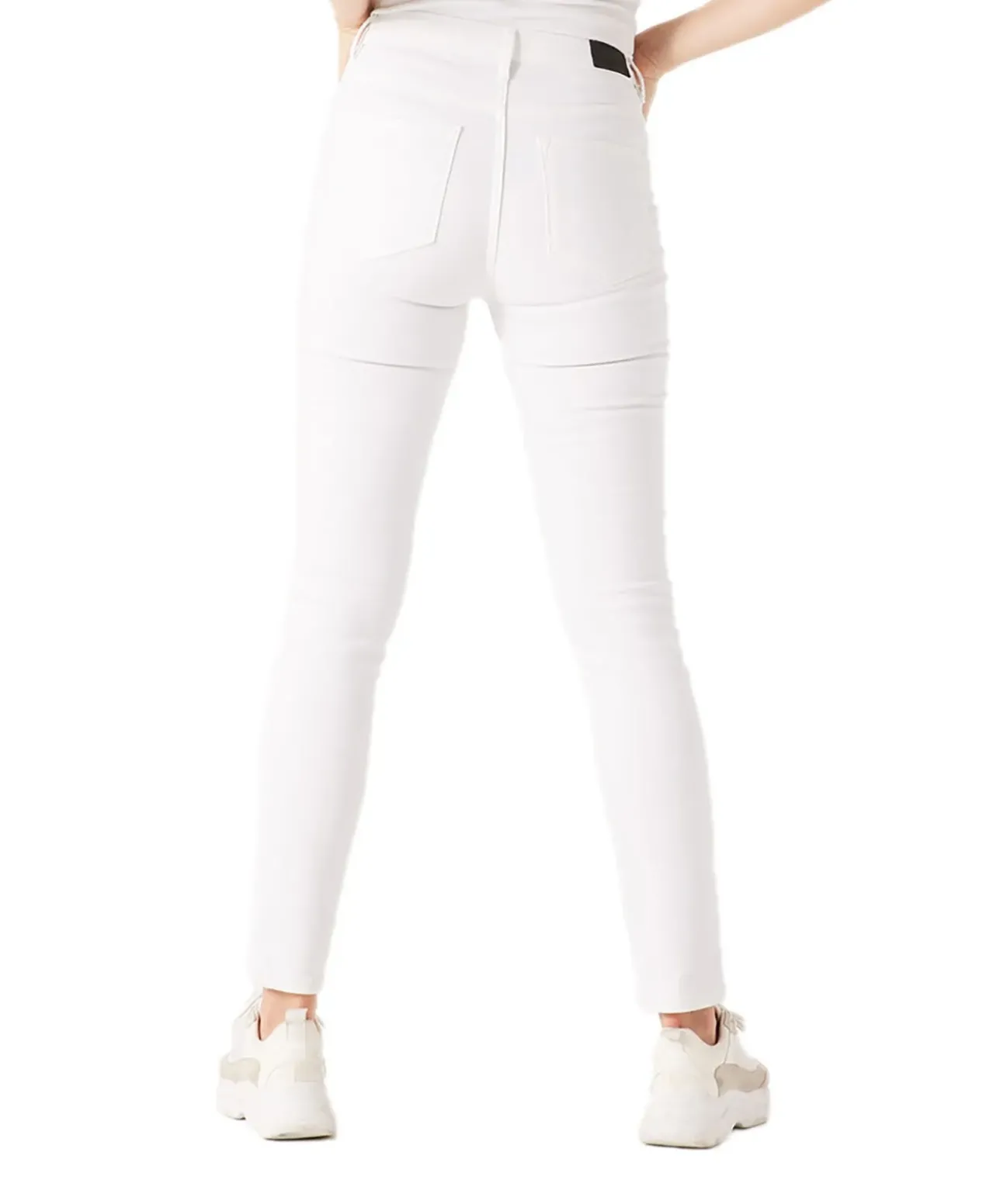 Garcia Celia Jeans Super-Slim Fit aus weißen Stretch-Denim