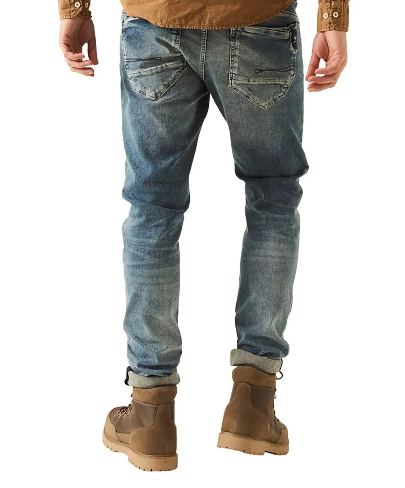 Garcia Herren Jeans Tapered Rocko 690 in Vintage Used