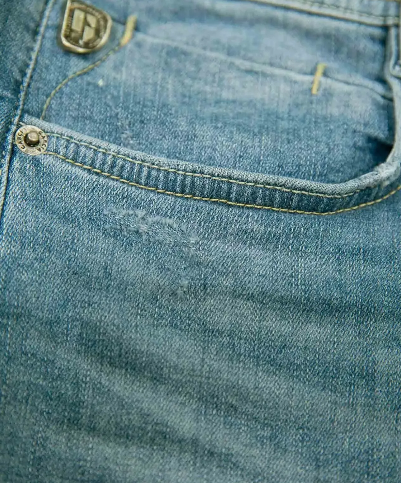 Garcia Herren Jeans Tapered Rocko 690 in Vintage Used
