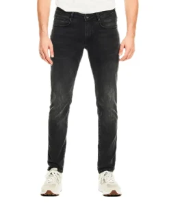 Garcia Herren Jeans Tapered Rocko in dunklem Used Grey