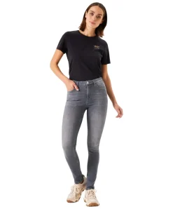 Garcia Jeans Celia in Grau mit hoher Taille