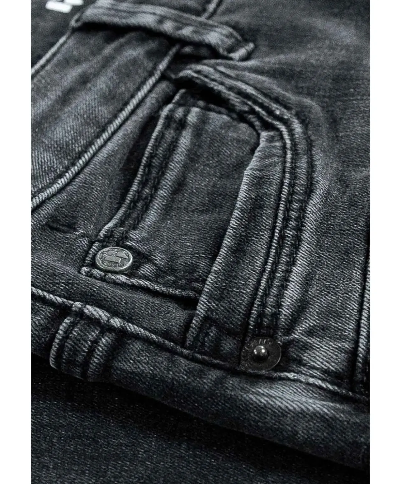 Garcia Jeans Slim Fit Celia mit hoher Taille in Dunkelgrau
