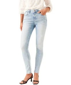 Garcia Jeans Slim Fit Celia 244 in Hellblau mit hohem Bund