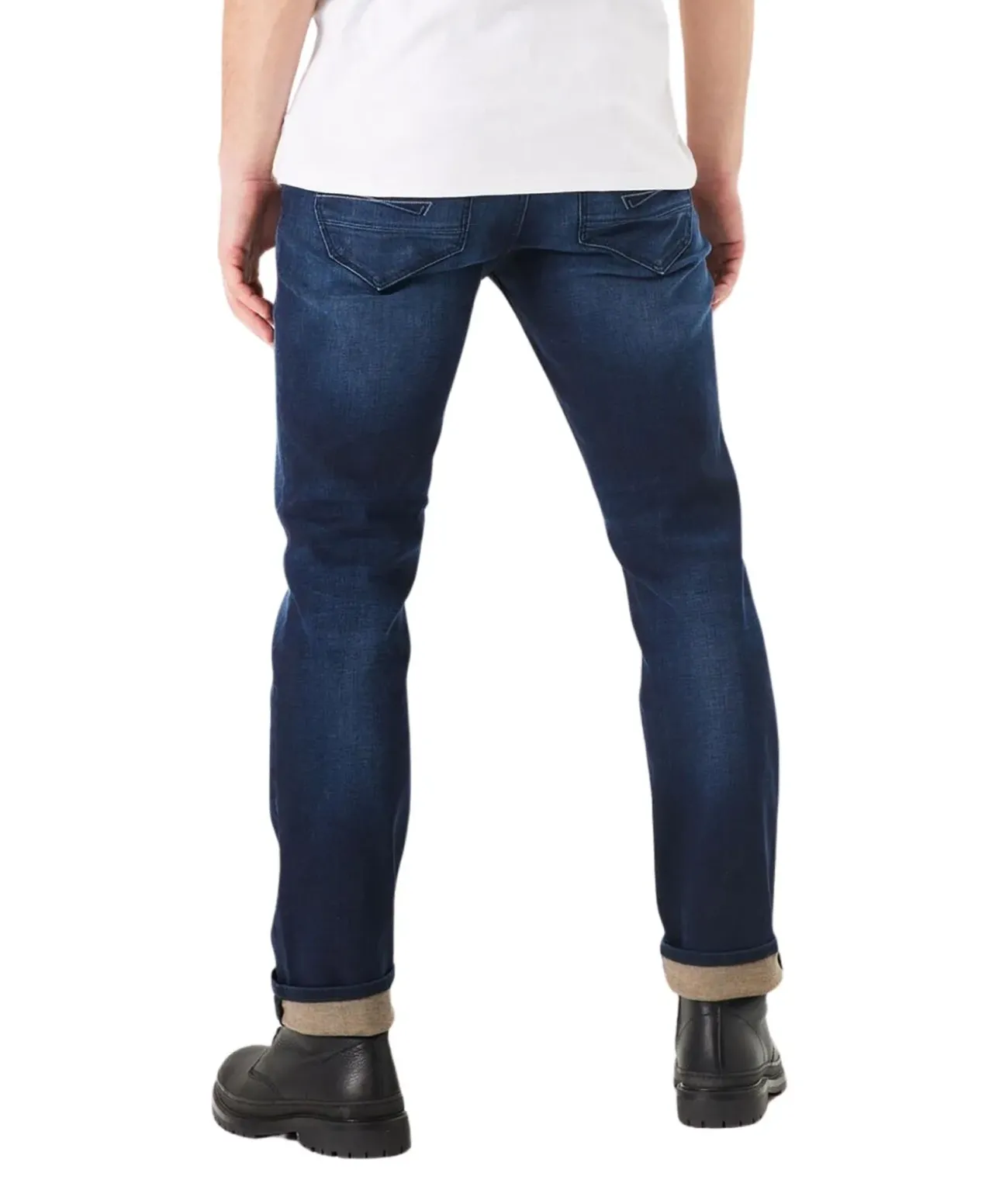 Garcia Rocko 691 Jeans in Dunkelblau mit Straight fit