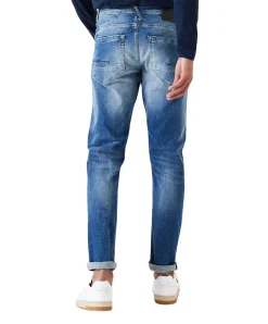 Garcia Rocko Slim fit Jeans in blauer Vintage-Waschung