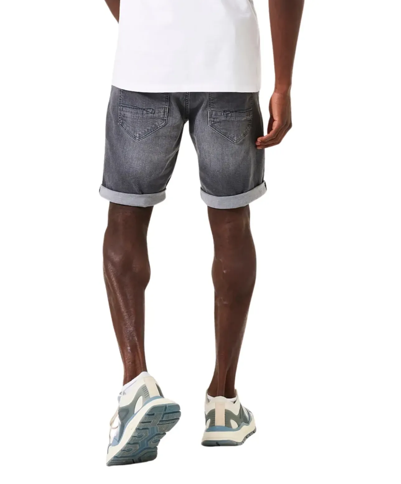 Garcia Russo Jeans Shorts in grauer Waschung