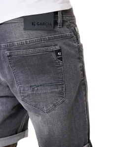Garcia Russo Jeans Shorts in grauer Waschung