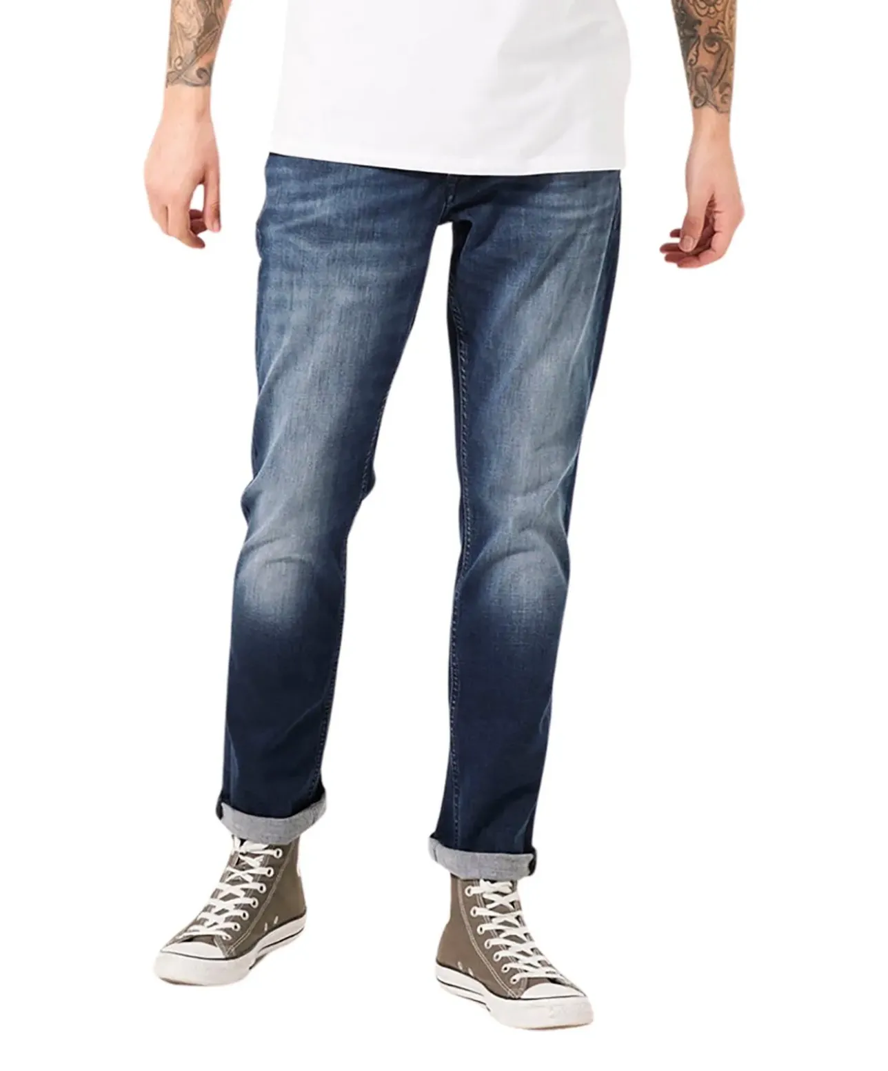 Garcia Savio Jeans Slim Fit Savio in Mittelblau