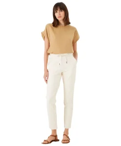 Garcia Stoffhose in Beige mit Stretch