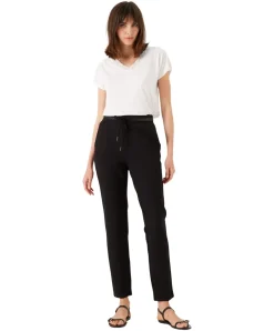 Garcia Stoffhose in Schwarz mit Stretch