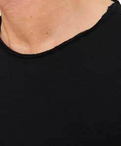Jack & Jones Bio Baumwolle T Shirt Basher Tee in Schwarz