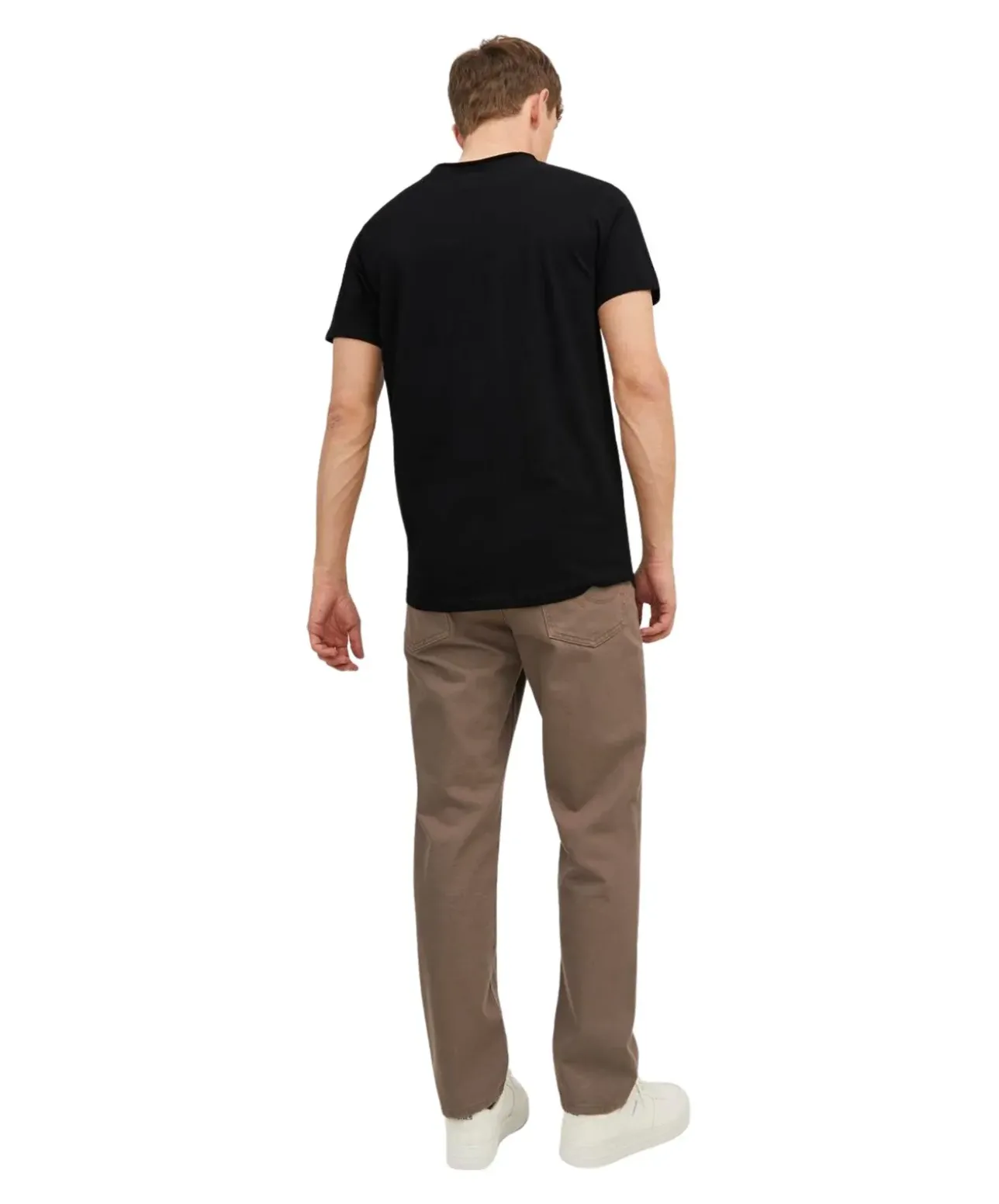 Jack & Jones Bio Baumwolle T Shirt Basher Tee in Schwarz