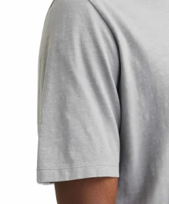 Jack & Jones Bio Baumwolle T Shirt Basher Tee in Grau