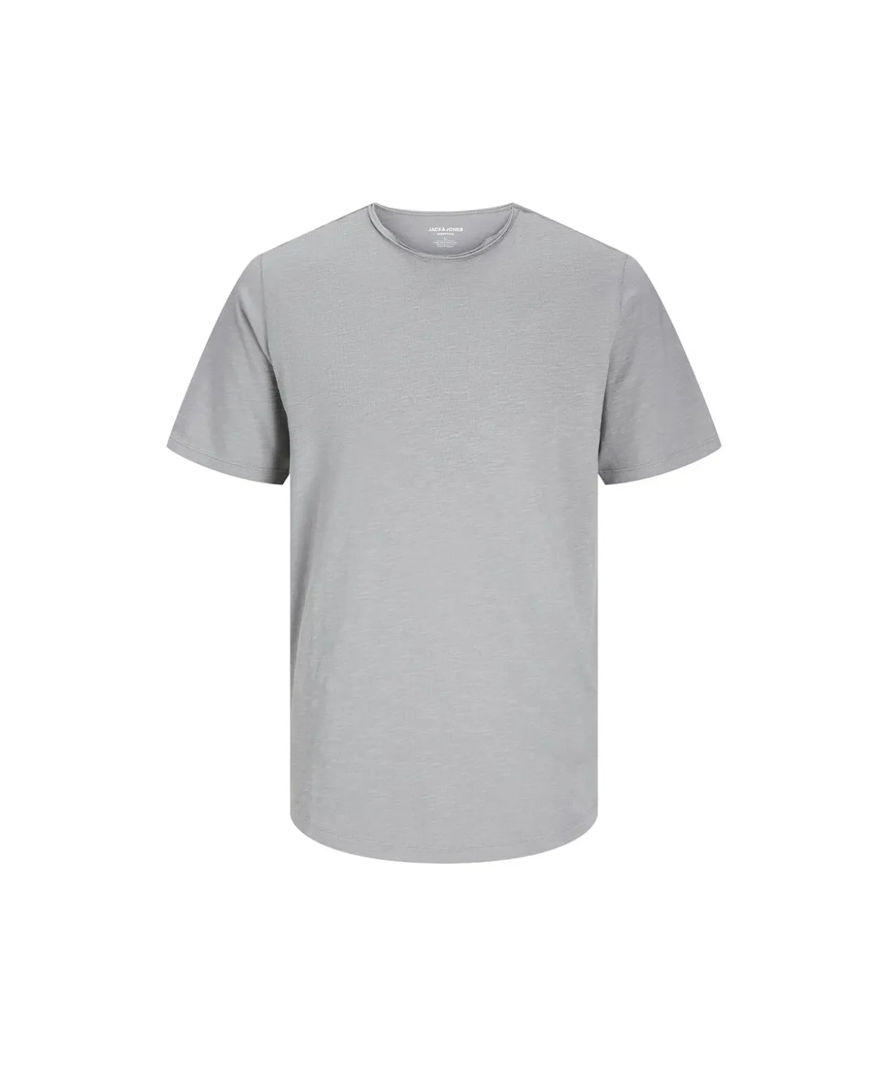 Jack & Jones Bio Baumwolle T Shirt Basher Tee in Grau