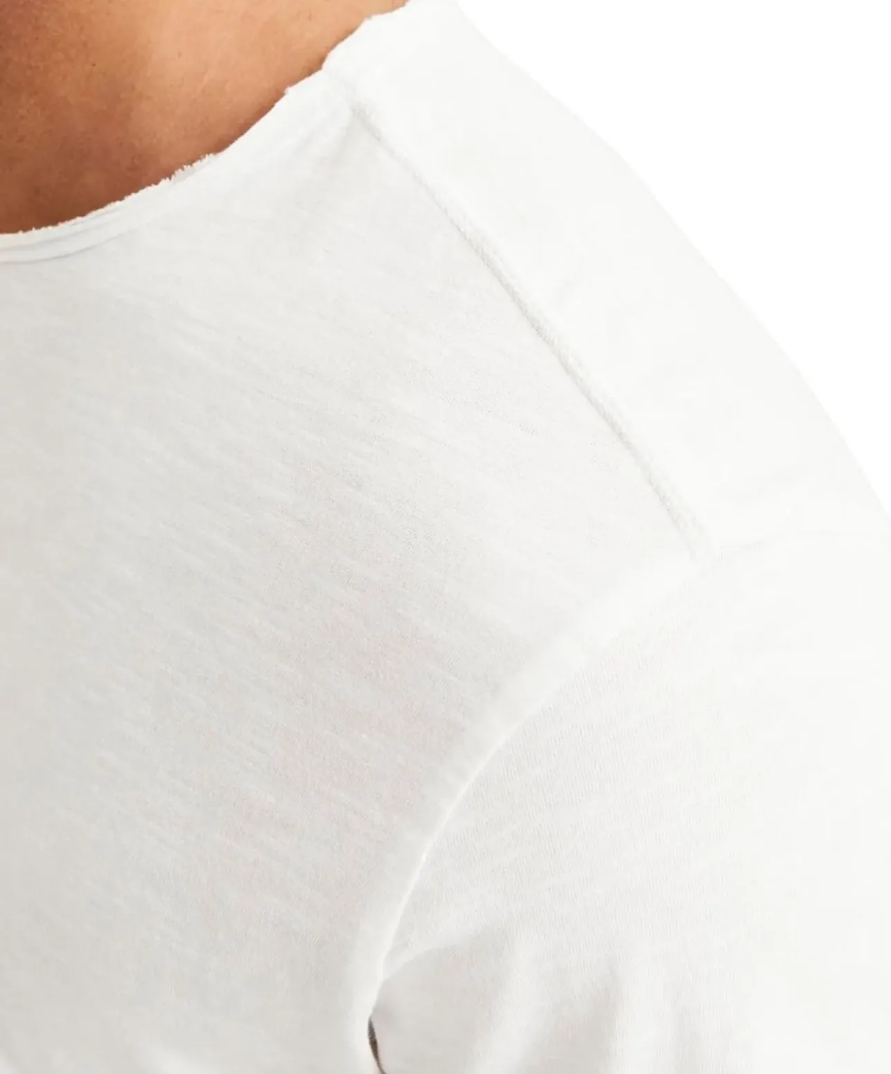 Jack & Jones Bio Baumwolle T Shirt Basher Tee in Weiß