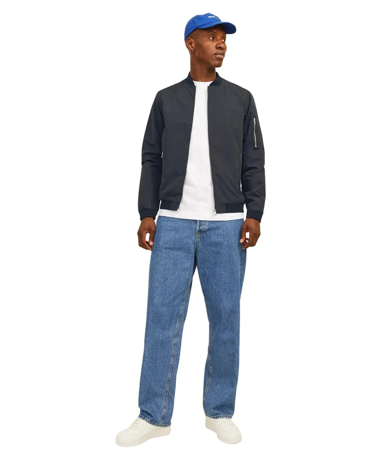 Jack & Jones Bomberjacke Rush in Schwarz