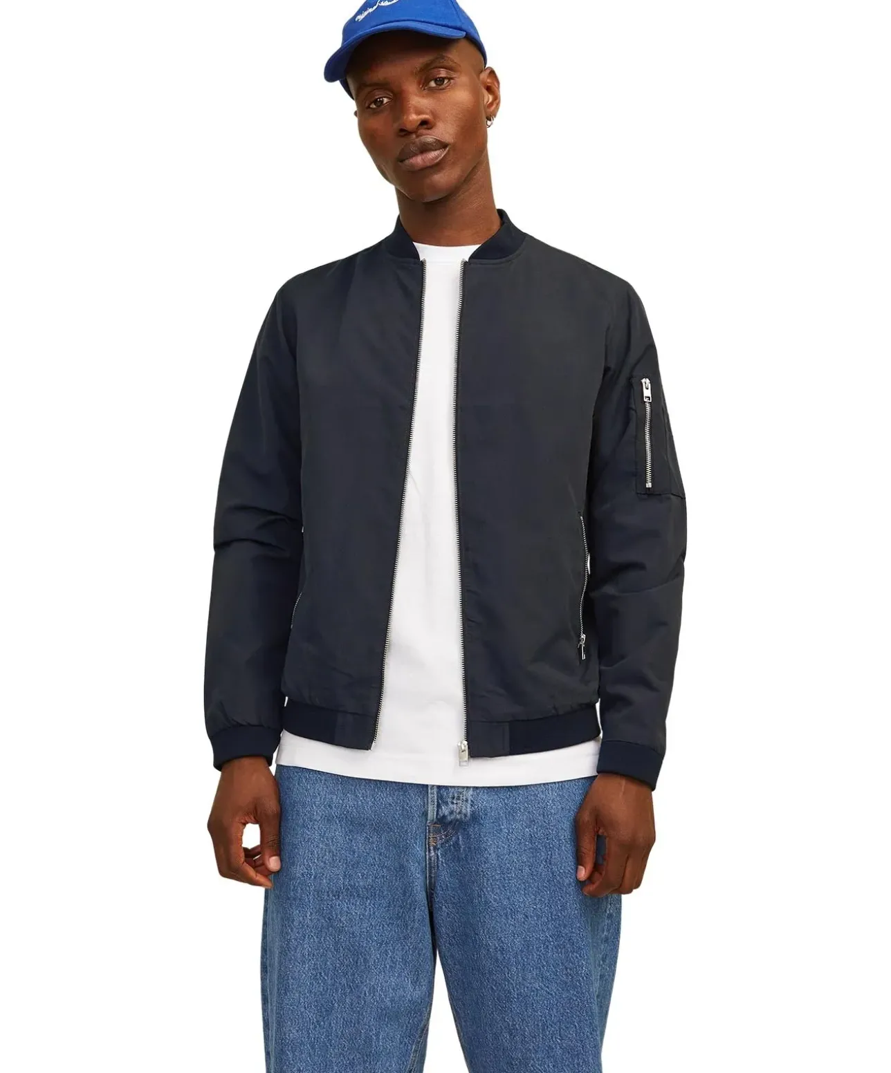 Jack & Jones Bomberjacke Rush in Schwarz