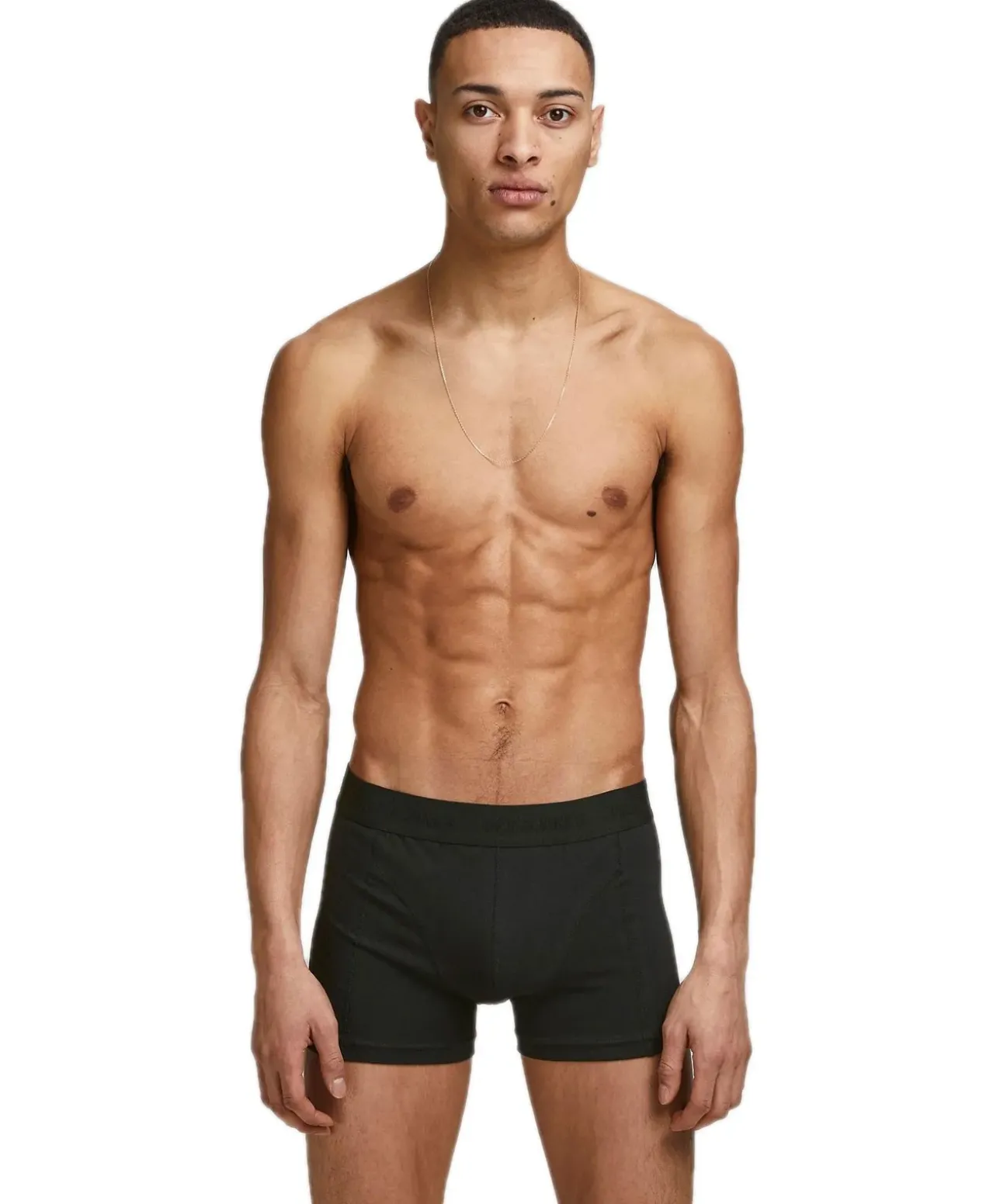 Jack & Jones Boxershorts (3 Stück) mit schwarzem Webbund