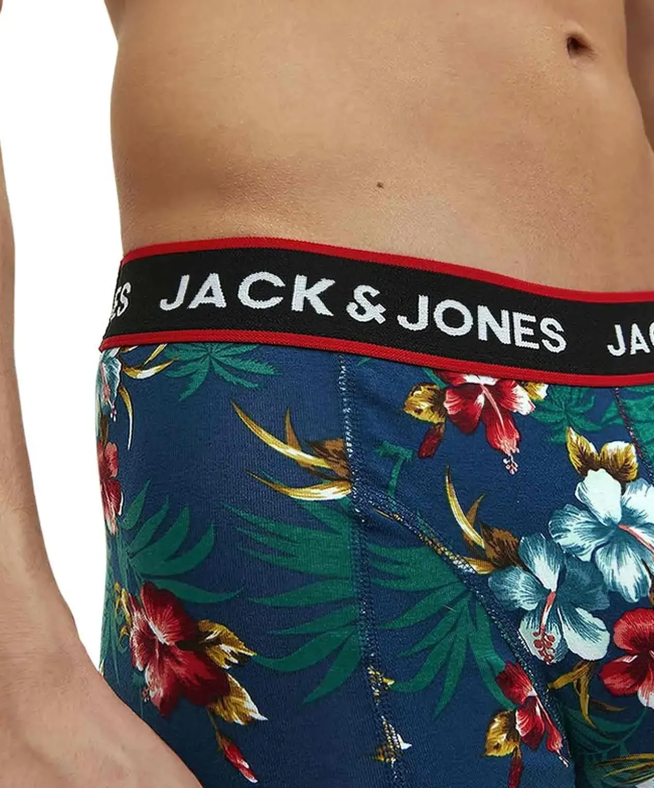 Jack & Jones Boxershorts Flower im 3er Pack
