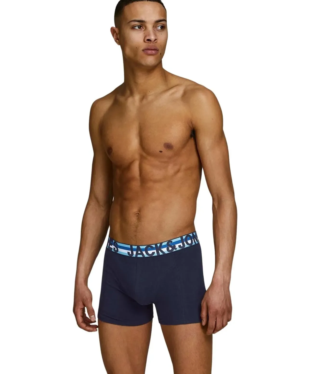 Jack & Jones Boxershorts Henrik Trunks im 3 Pack