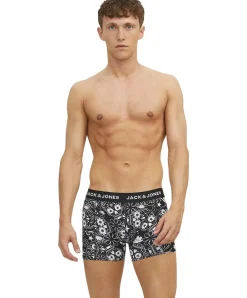 Jack & Jones Boxershorts im 3er Pack mit Schriftzug am Bund
